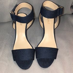 Nine West Denim sandal 9.5